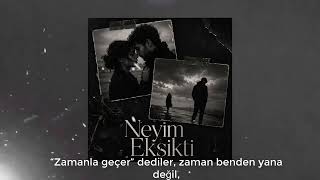 Burak Jr - Neyim Eksikti ( Lyric Video )