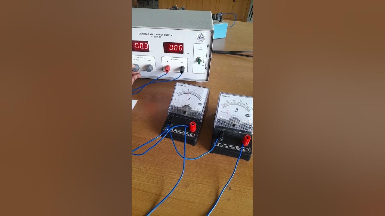 IV characteristics of PN junction diode experiment YouTube