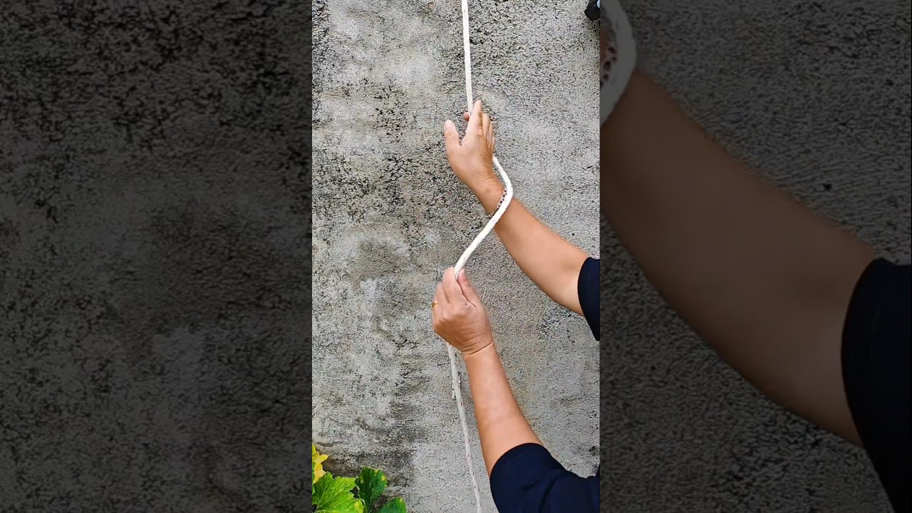 Тугой и надежный узел с легким развязыванием 