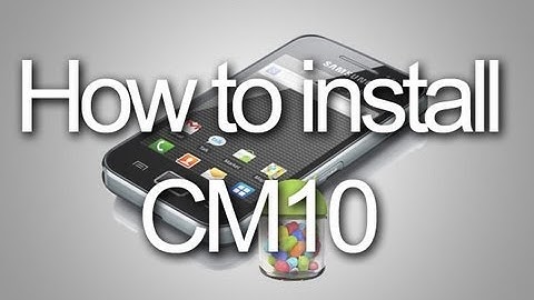 How to install CyanogenMod10 20121910 on Samsung Galaxy Ace