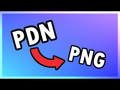 How To Convert Multiple PDN files to PNG