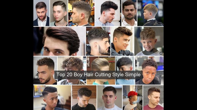 Latest Top 20 Boy Hair Cutting Style Simple 2 | 2022 - YouTube