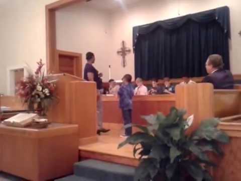 S.I.H.S. 5th grade recorder band performs "This Land Is Your Land"