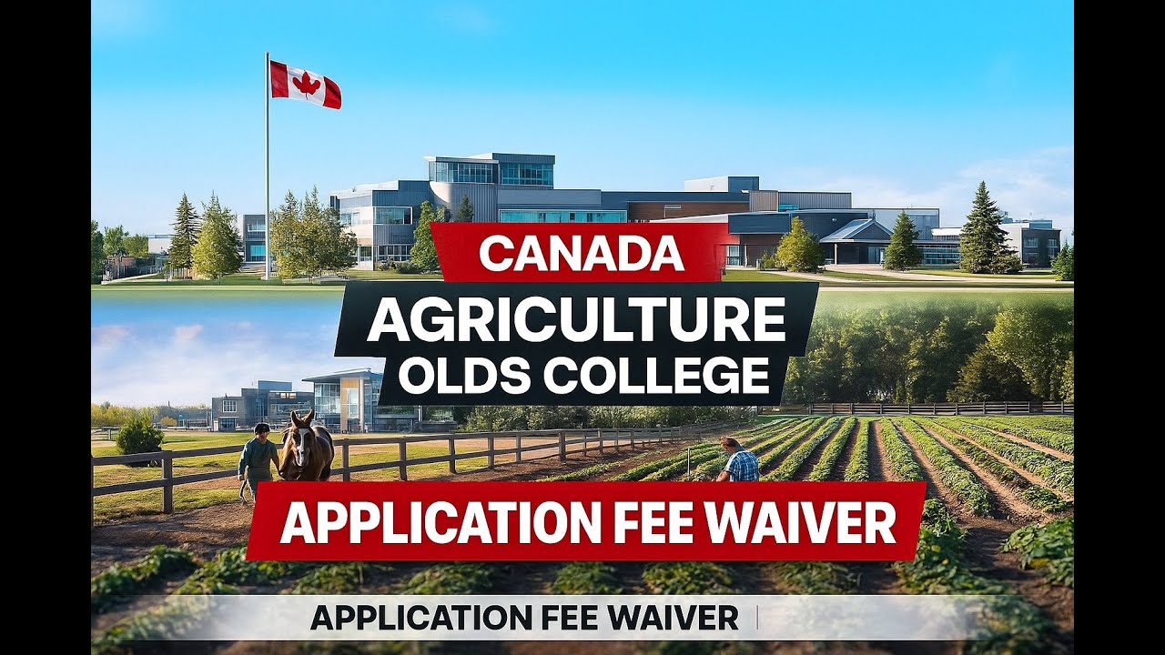 Study Agriculture & Veterinary Programs in Canada Olds College, Alberta. Appl Fee Waiver Save CA$160