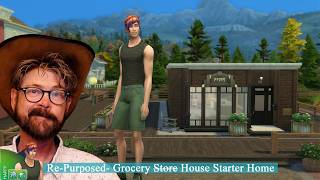 The Sims 4 - Re-Purposed Starter Build for a High School Senior Living on His Own in Copperdale