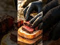 Outdoor Cooking Steak Sandwich #cooking #outdoor #food #ai