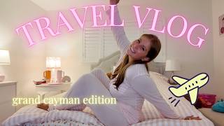 TRAVEL VLOG ✈️ 🏝️🌸✨(grand cayman edition)