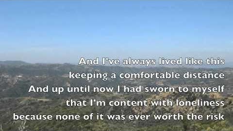 Paramore - The Only Exception (w/ lyrics on screen)