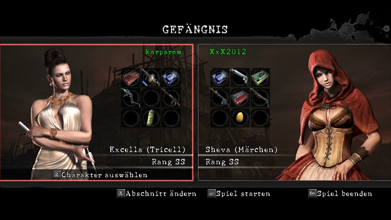 Resident Evil 5 Gold Edition PC Mercenaries United Prison DUO 