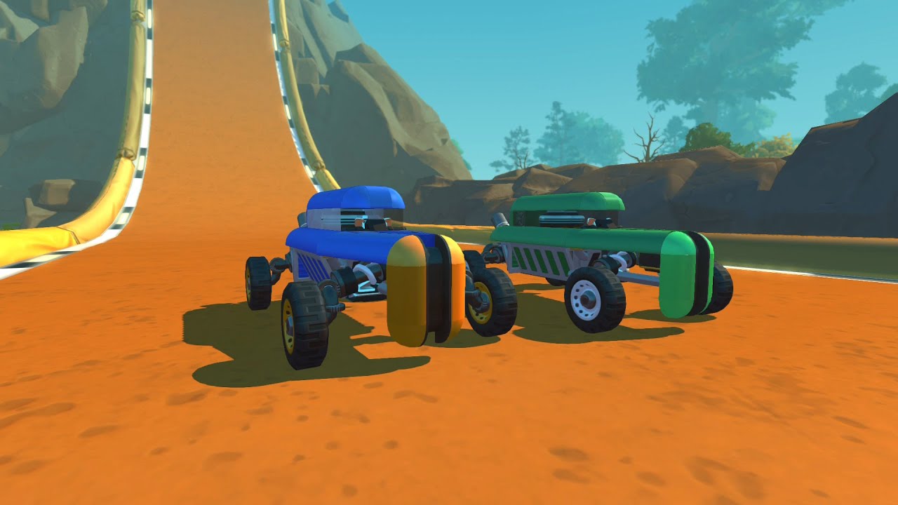 Hot wheels rip rod showcase (scrap mechanic gameplay)