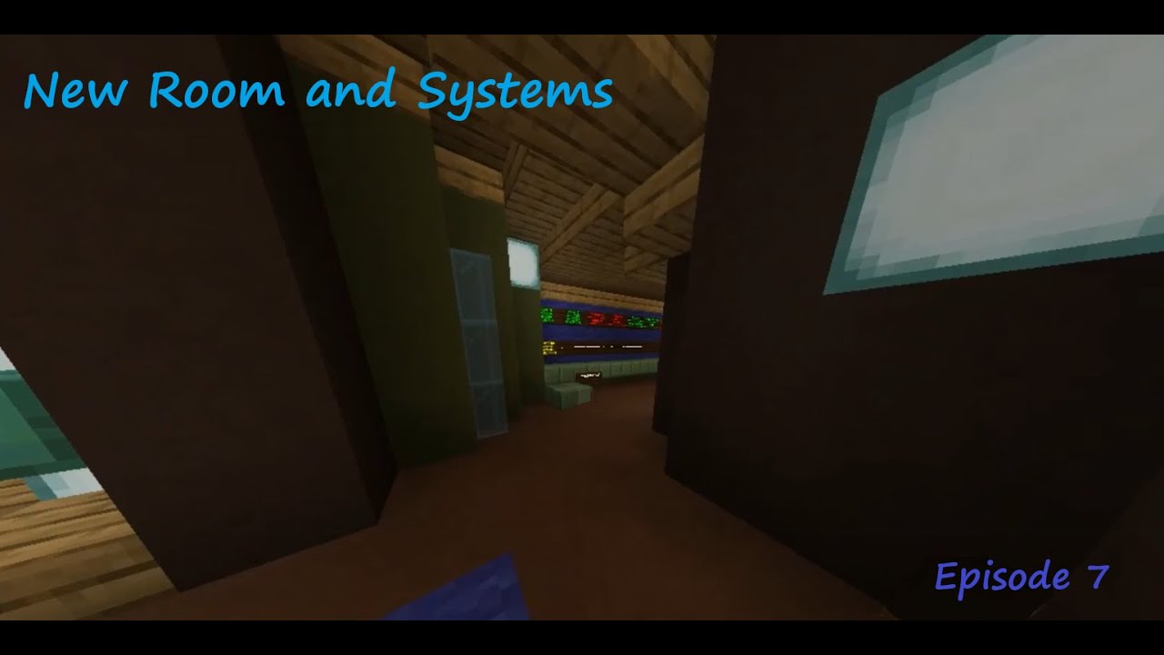 New Room and Systems [Star Gate Fly Berdge E7]  Minecraft StarGate Rp