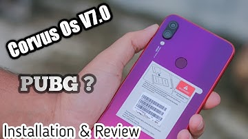 Corvus Os v7.0 For Redmi Note 7 | Installation & Review| 🔥🔥🔥