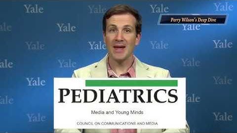Screen Time: The Data Behind Pediatricians