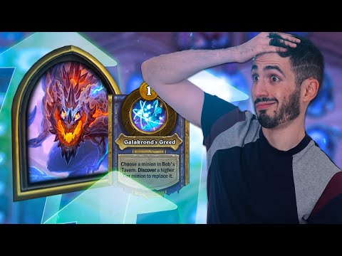 Galakrond's Greed fishing for Tavern 6 Minions | Rdu Hearthstone Battlegrounds