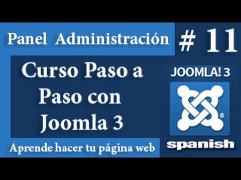 Elementos del panel de Administración de Joomla 2da Parte