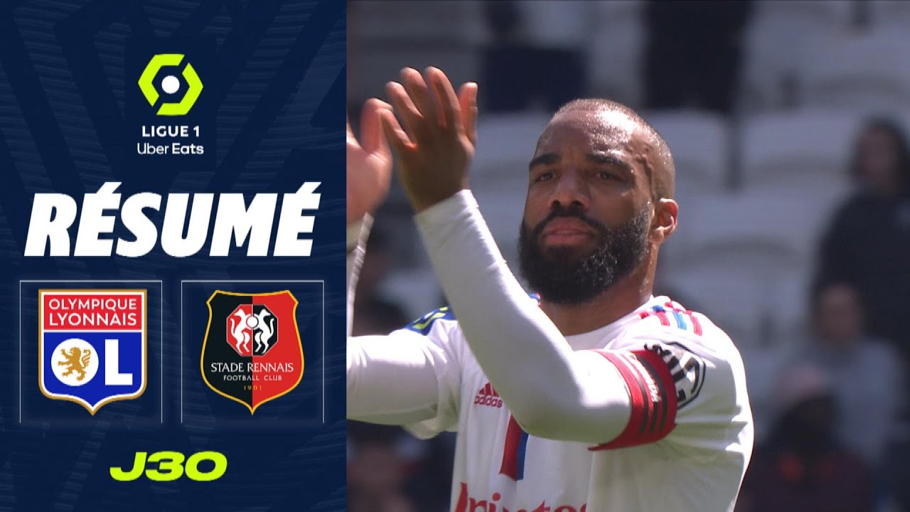OLYMPIQUE LYONNAIS - STADE RENNAIS FC (3 - 1) - Résumé - (OL - SRFC) / 2022-2023