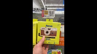 Walmart sells film, but we don't recommend them for developing...