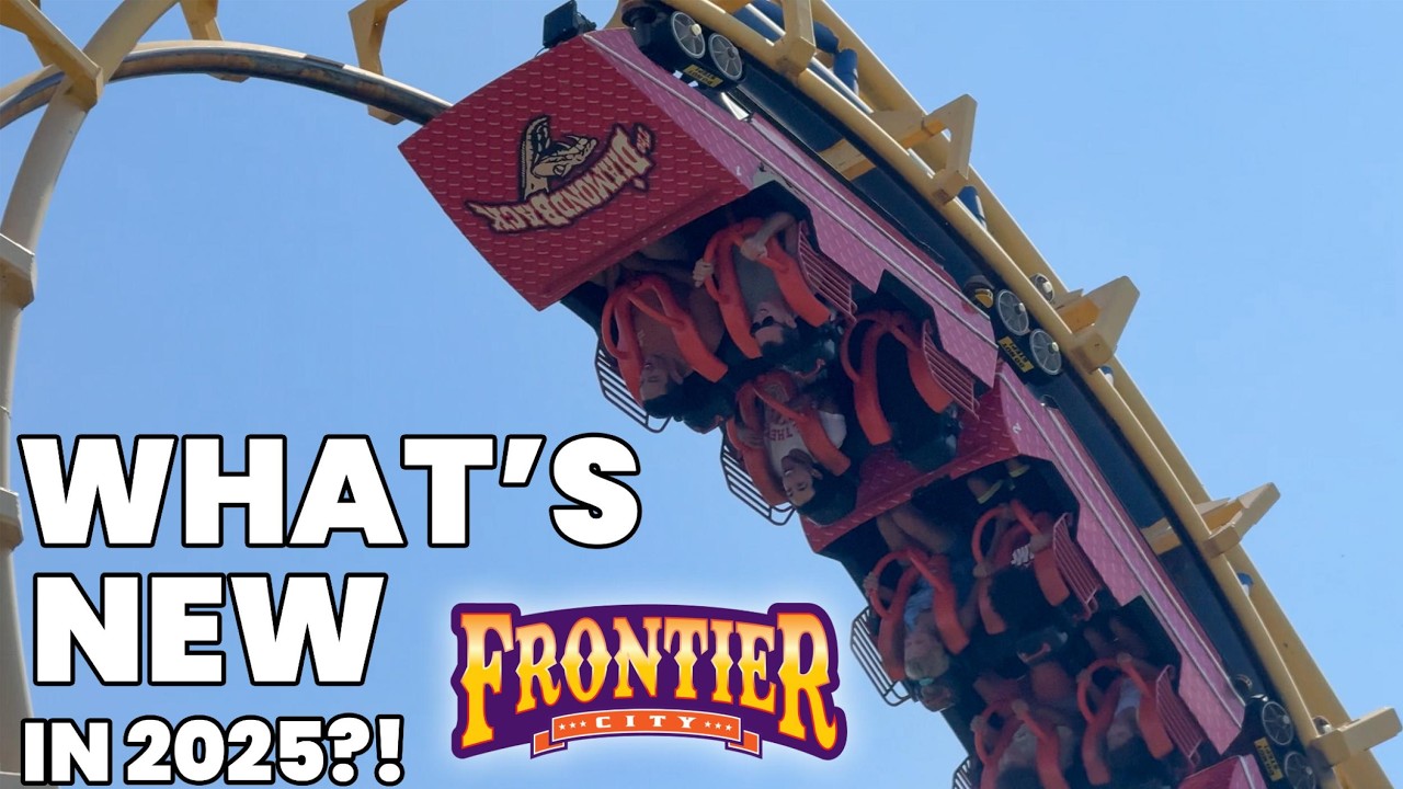 What's NEW at Frontier City in 2025?! | Vlog 7/9/25