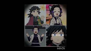 shinobu x tomioka in 1% subscribe for more #music #love #demonslayer #anime