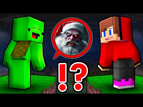Zenichi and Mikey find a scary Santa Claus in Minecraft - YouTube