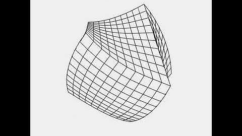 Distortion square. Draw by openFrameworks