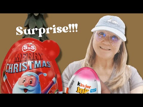 OPENING CHRISTMAS SURPRISE | ASMR #kinderjoy