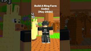 NEW BUILD A RING FARM CODES 💍🔥 FREE SEEDS + SPRAYS (MAY 2026) #shorts