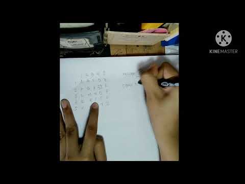 Encoding and Decoding Polybius Cipher