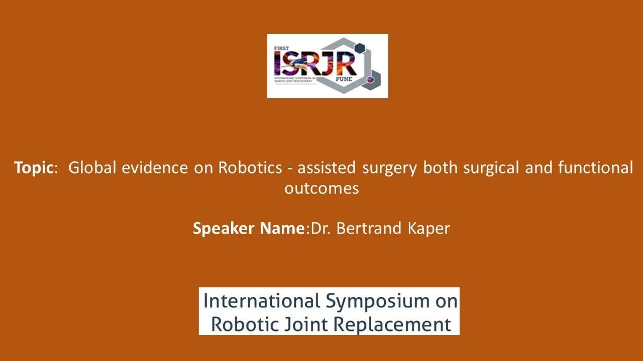 Global evidence on Robotics assisted surgery both surgical and By Dr