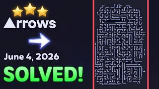🎯 Arrows – Puzzle Escape Level 4 Walkthrough (Hard) | June 4, 2026 📱
