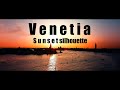 CINEMATIC | Italy - Venice Sunset Silhouette [ 4k ]
