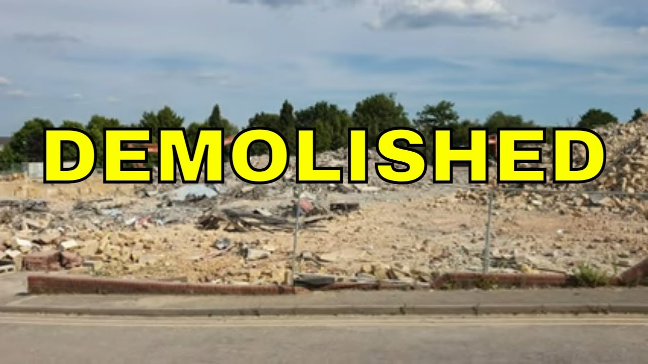 Demolition of Bracknell Ice Rink John Nike Leisure Centre YouTube