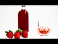 Cómo hacer LICOR DE FRESA CASERO. RECETA FÁCIL. STRAWBERRY LIQUEUR