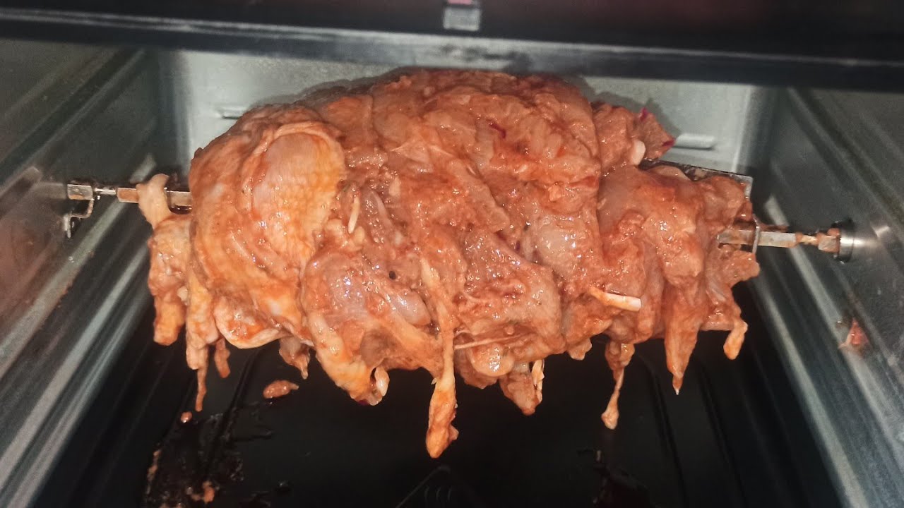 KİWİ 12 LİTRE AİRFRYERDE DÖNER YAPTİK🤩EVDE DÖNER NASIL YAPİLİR, TAVUK ...