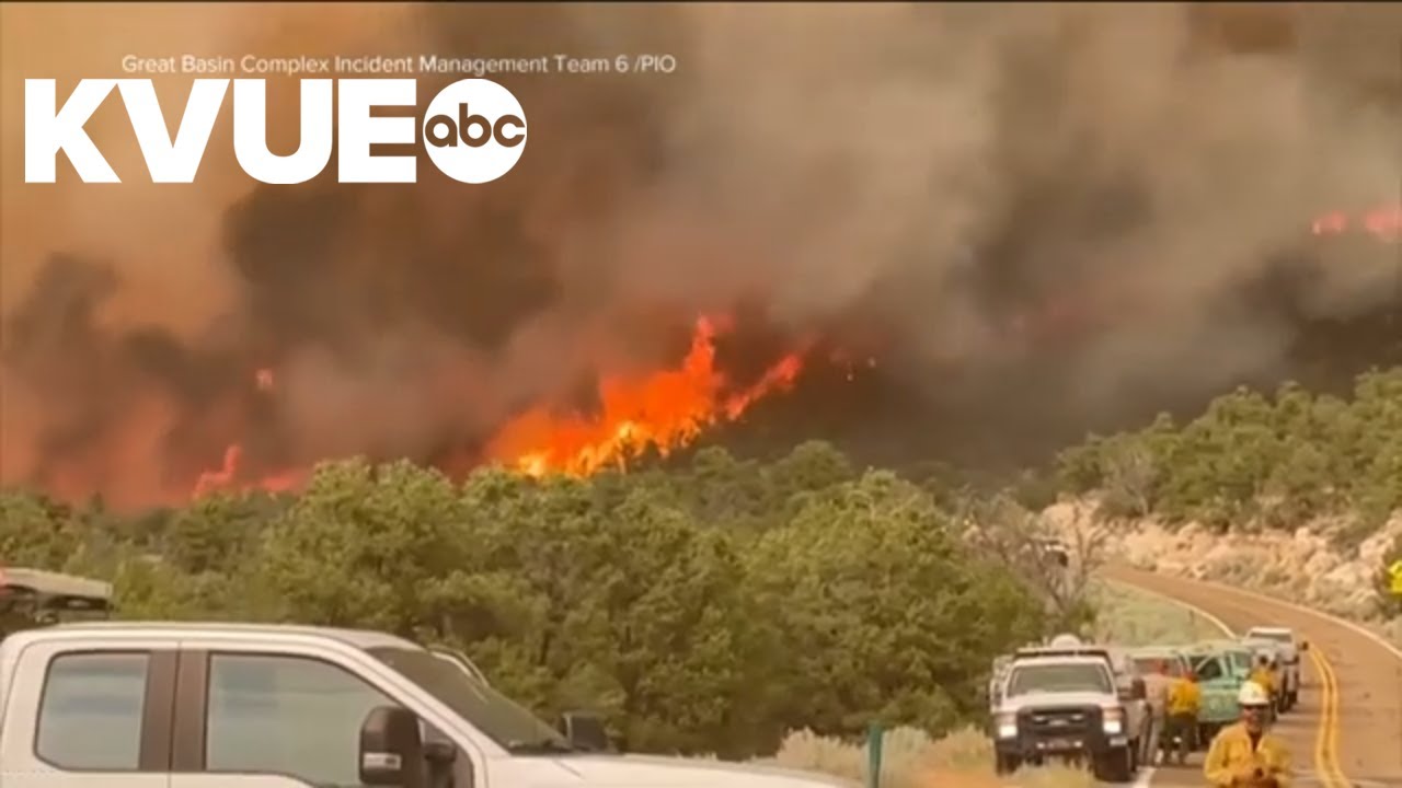 Wildfire damages part of the Grand Canyon