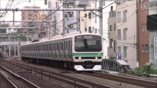 E231系0番台山手貨物線回送列車(マト123)駒込通過