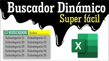 Cómo realizar un buscador dinámico en Excel