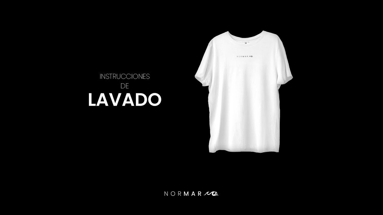 Instrucciones de lavado N O R M A R  |  ¡Cuida tus prendas!