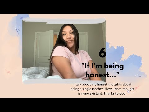 "If I'm being honest..." How I once thought as a young single mother #singlechristian mother