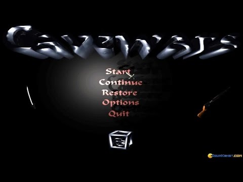 Cavewars gameplay (PC Game, 1996)