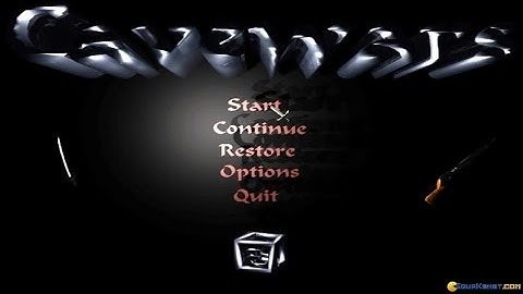 Cavewars gameplay (PC Game, 1996)