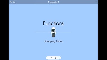 Learn to Code 1 - Functions // iPad Swift Playgrounds