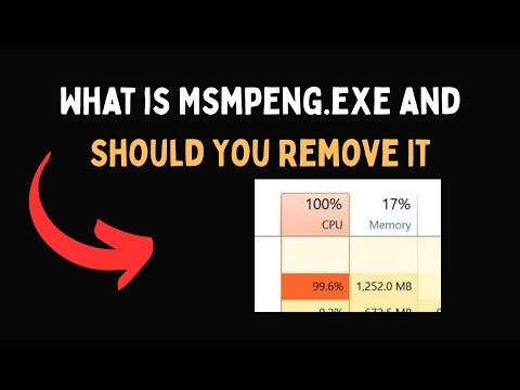 What is Msmpeng exe and Should You Remove It