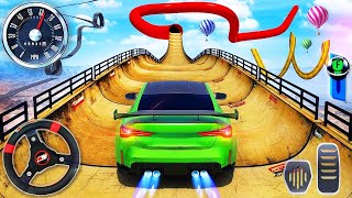 Muscle Car Stunt Mega Ramps Simulator - Impossible Stunt Ramp GT Car Racing #7 - Android GamePlay screenshot 5