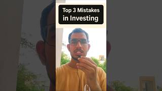 Top 3 Mistakes In Investing 🚨