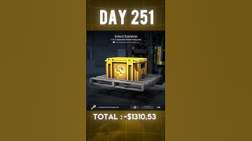 A Case A Day Until I Get Gloves! (Day 251) #shorts #cs2 #csgo #knife #gloves #gaming #goldgoldgold