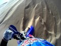 WR450 Crash in Sand Dunes