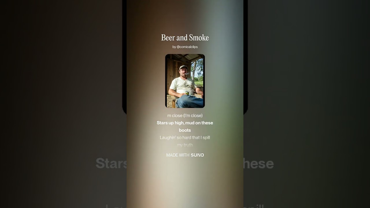 Beer and Smoke — Sounds, Songs & Frequencies | Official Audio / Suno Exclusive 