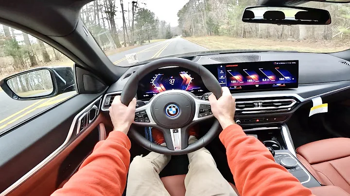 2023 BMW i4 eDrive40 M Sport: POV Drive, Impressions and ASMR