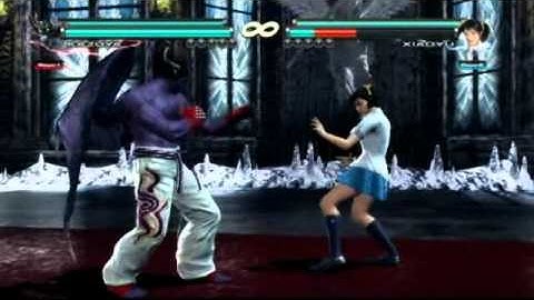Tekken tag 2 Basic tutorial  back jump punch.avi